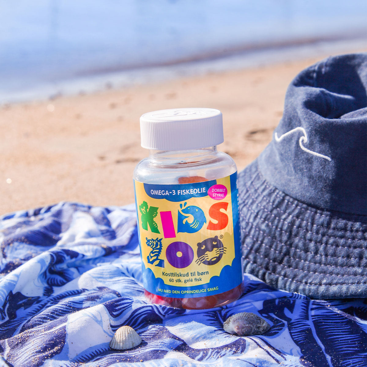 Kids Zoo Omega 3 | 60 gummies fra Kids Zoo på Mecindo.dk