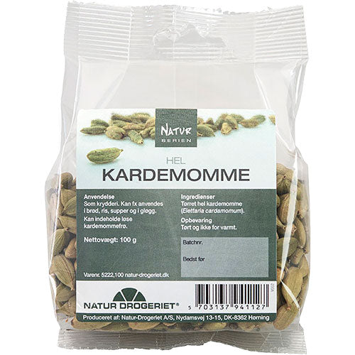 Natur-Drogeriet Kardemomme Hel Grøn | 100 gr
