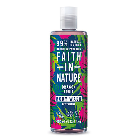 Faith in Nature Body Wash (400 ml) | Dragon Fruit fra Faith in Nature på Mecindo.dk