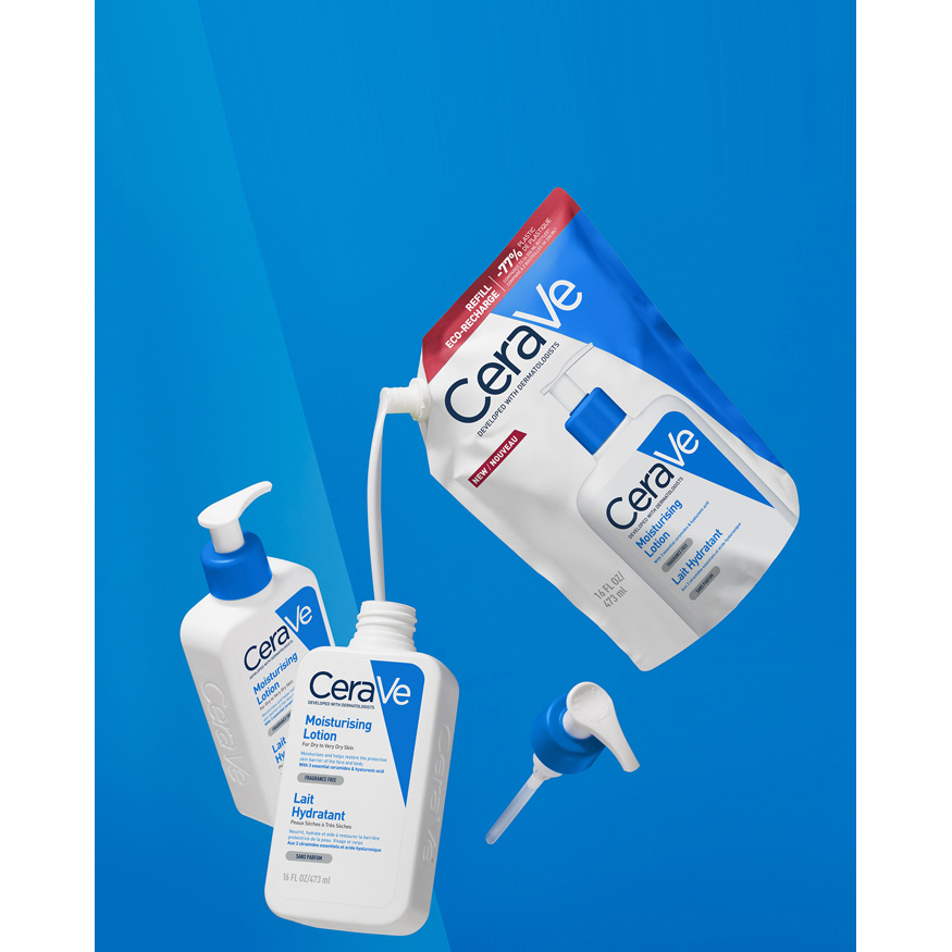 CeraVe Daily Moisturizing Lotion | 1000 ml fra CeraVe på Mecindo.dk