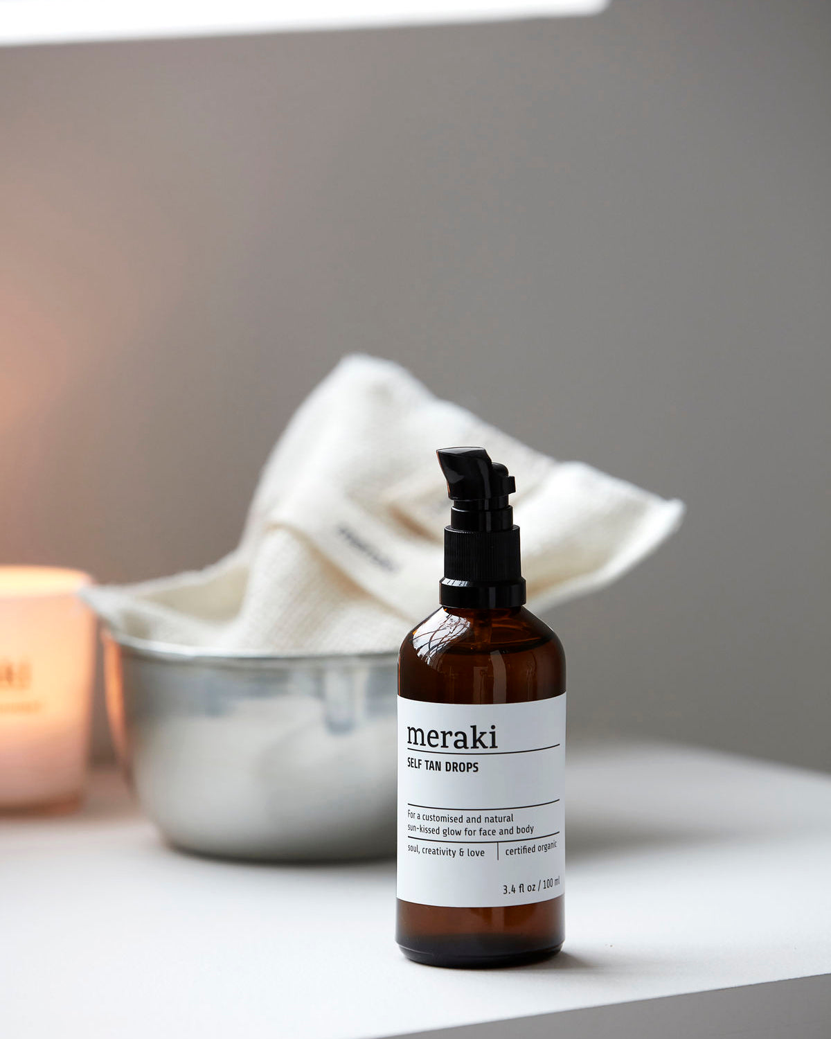 Meraki Self Tan Drops | 100 ml fra Meraki på Mecindo.dk