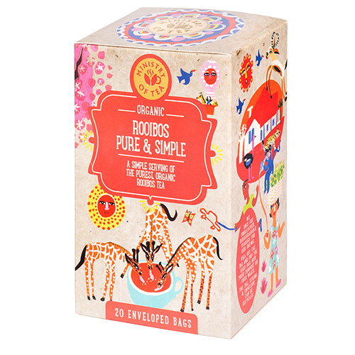 Ministry Of Tea Rooibos Pure & Simple Te Økologisk | 20 br fra Ministry Of Tea på Mecindo.dk