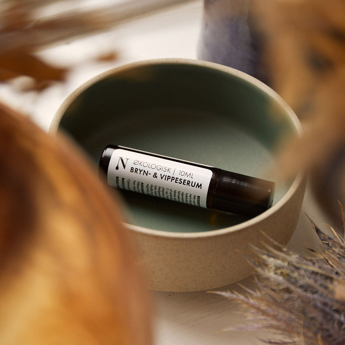 Naturligolie Økologisk Bryn- & Vippeserum | 10 ml fra Naturligolie på Mecindo.dk