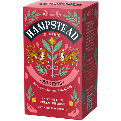 Hampstead Tea Rooibos Te Økologisk | 20 br fra Hampstead Tea på Mecindo.dk