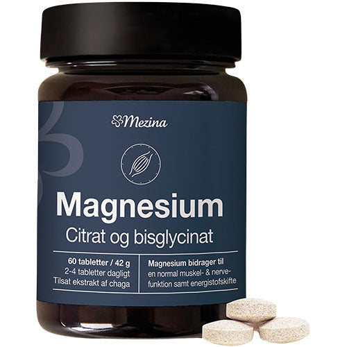Mezina Mineral Komplex - Magnesium | 60 Tabl. fra Mezina på Mecindo.dk