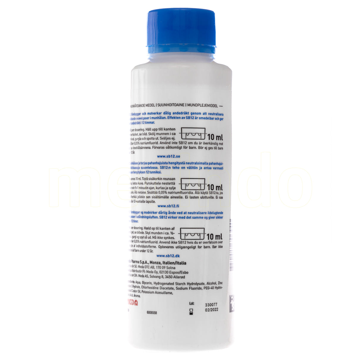 SB12 Original Mundskyl | 500 ml fra SB12 på Mecindo.dk