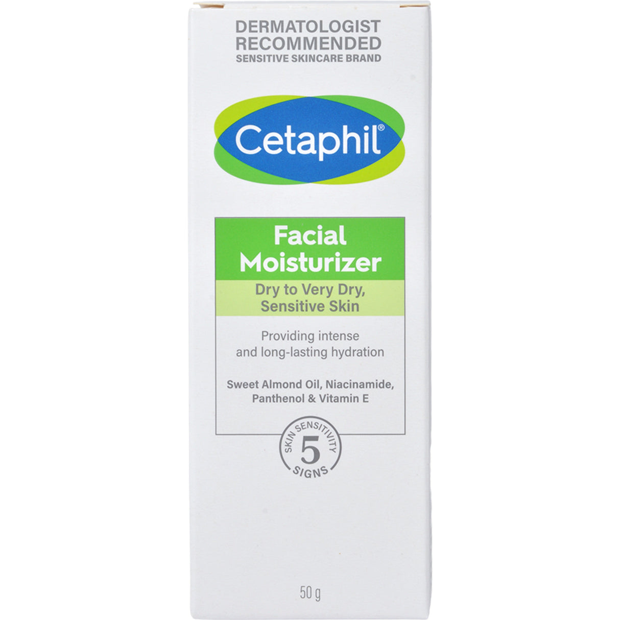 Cetaphil Facial Moisturizer | 50 gr fra Cetaphil på Mecindo.dk