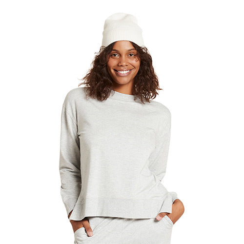 Boody Beanie Hue Ribbed Knit Hvid One-size fra Boody på Mecindo.dk