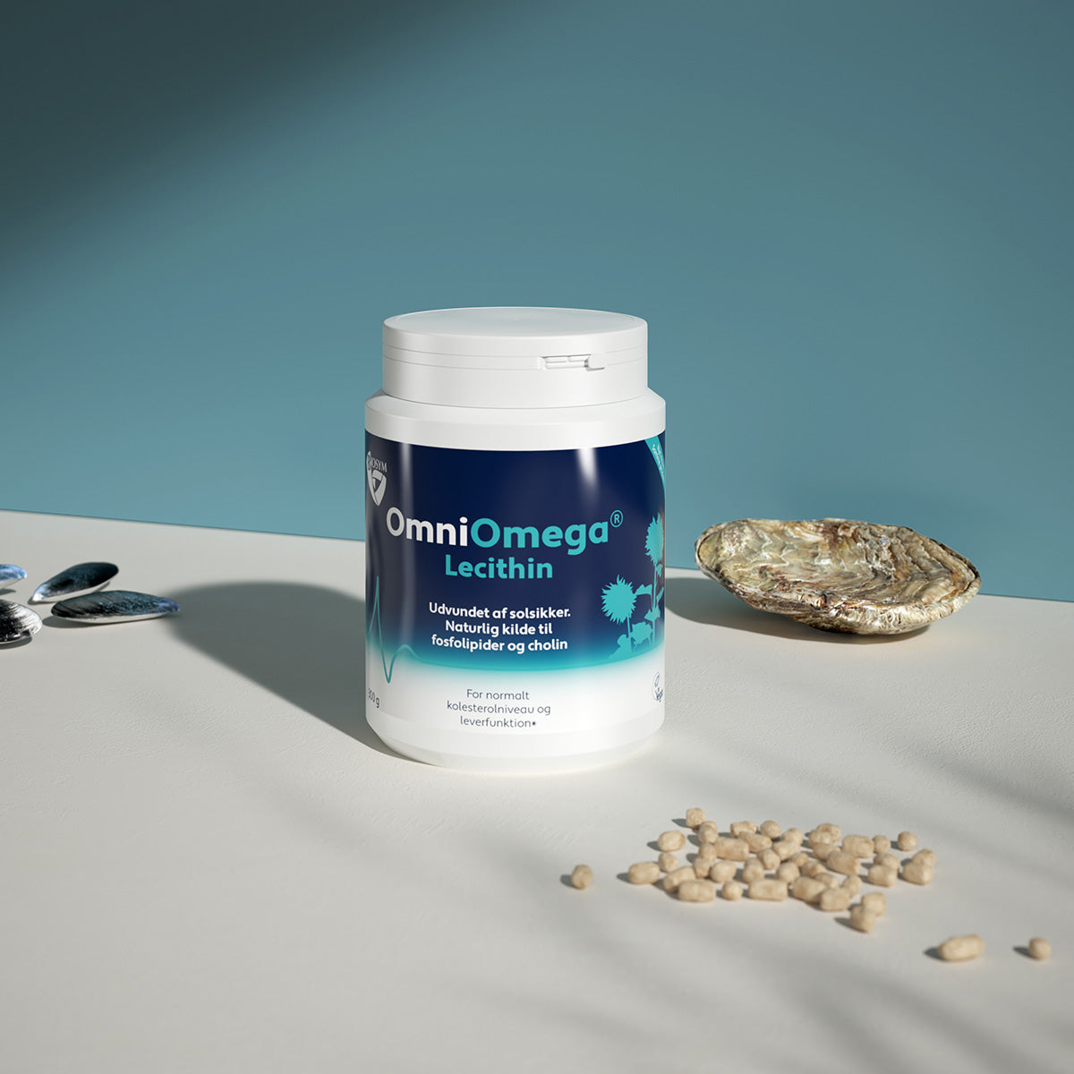 Biosym Omniomega Lecithin | 300 gr fra Biosym på Mecindo.dk