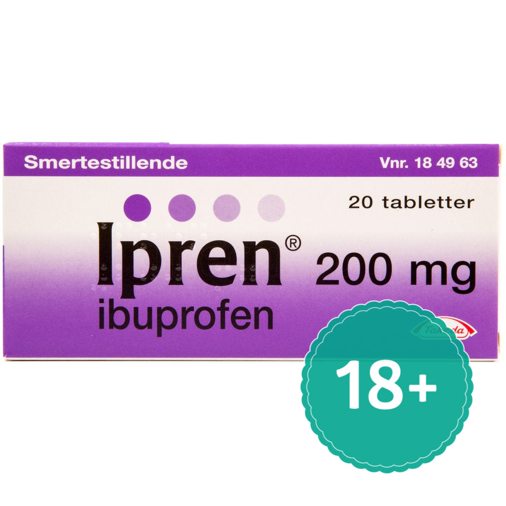 Ipren | 20 Tabl. fra Ipren på Mecindo.dk