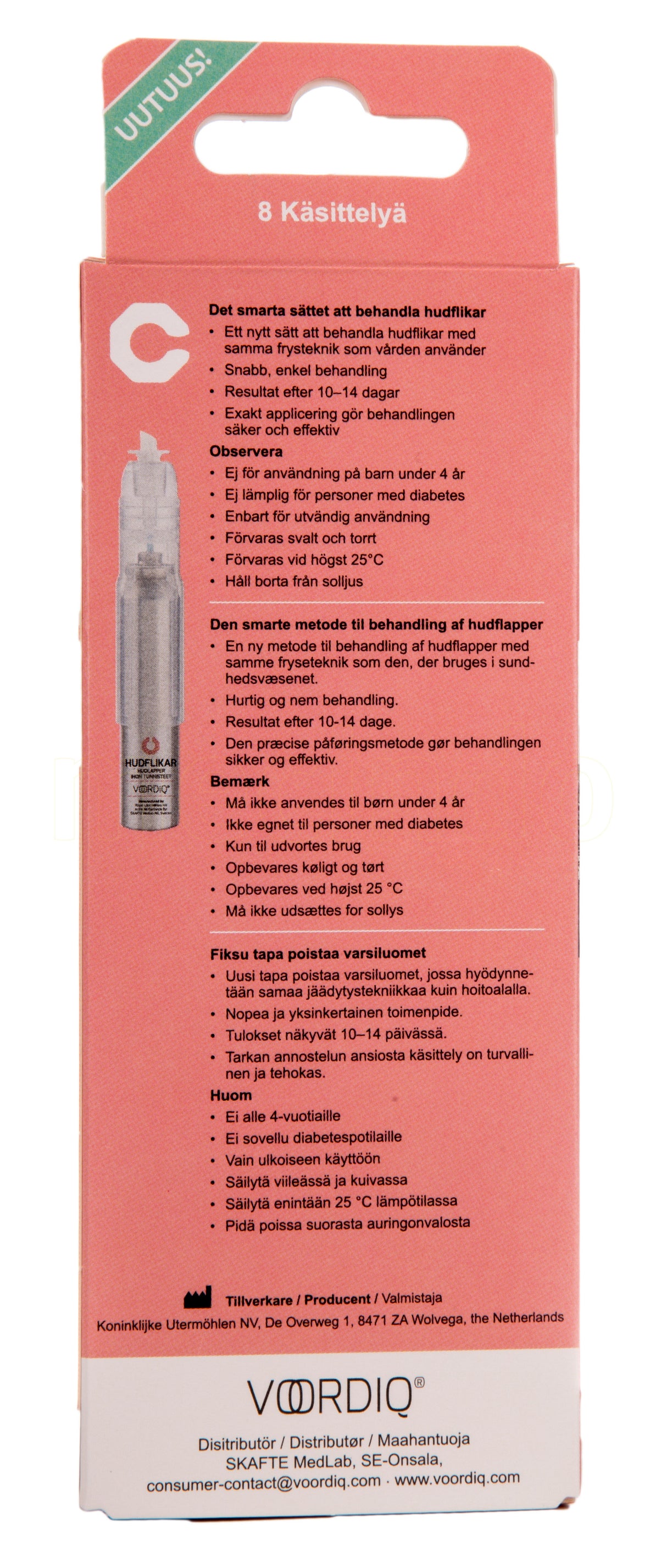 Voordiq Skin Tag Fjerner | 38 ml fra Otinova på Mecindo.dk