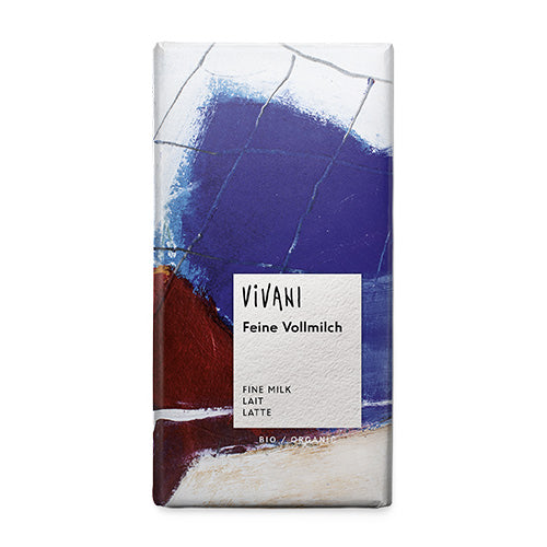 Vivani Lys Mælkechokolade Økologisk | 100 gr fra Vivani på Mecindo.dk