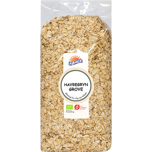 Rømer Havregryn Grove Økologisk | 750 gr fra Rømer på Mecindo.dk