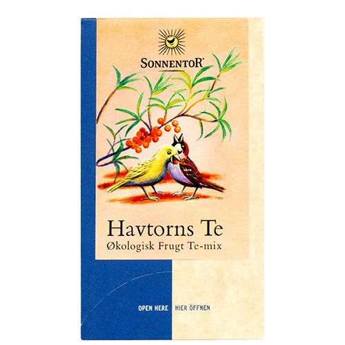 Sonnentor Havtorns Te Økologisk | 18 br fra Sonnentor på Mecindo.dk