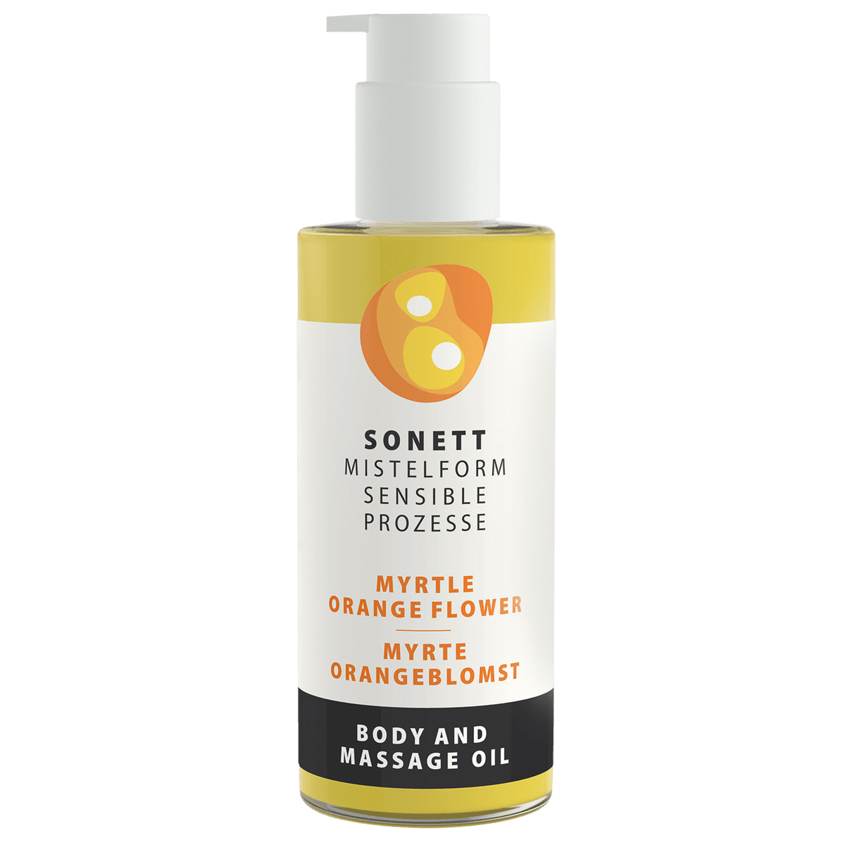 Sonett Krops & Massageolie Myrte/ Orangeblomst | 145 ml