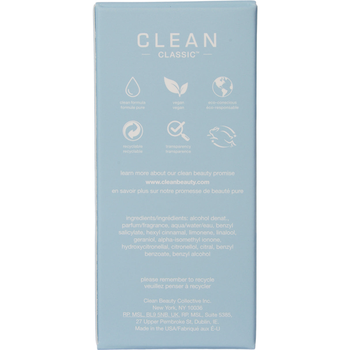 Clean Classic Soft Laundry Edp | 30 ml fra Clean på Mecindo.dk