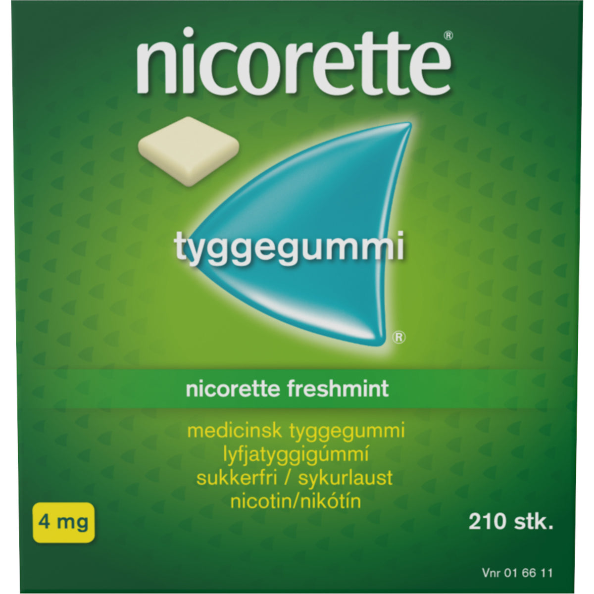 Nicorette Freshmint 4 mg fra Nicorette på Mecindo.dk
