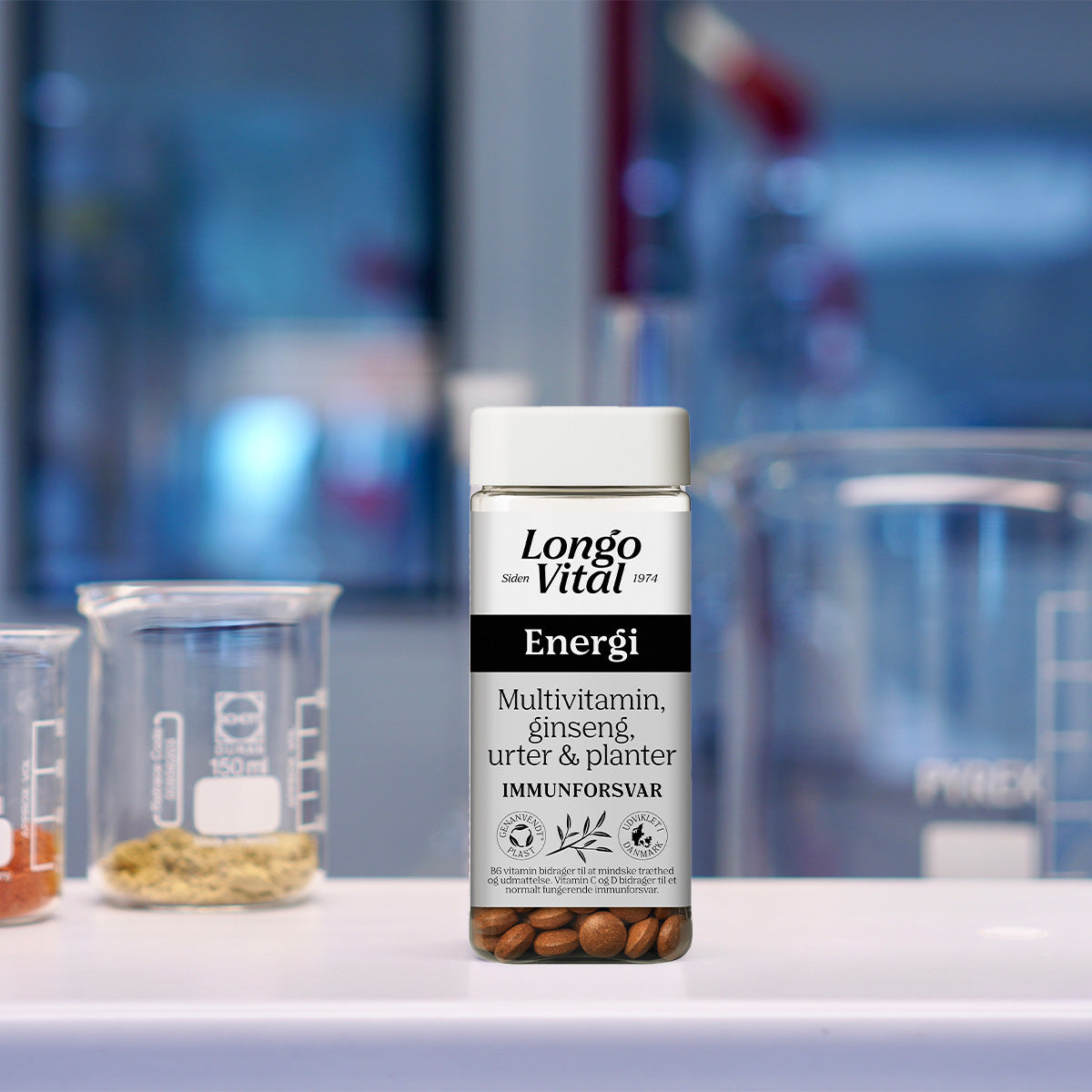 Longo Multivitamin Energi | 180 Tabl. fra Longo på Mecindo.dk