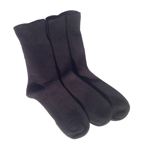 Bamboo Pro Strømper 3 Par Sort | Str. 42-46 fra Bamboo Pro på Mecindo.dk