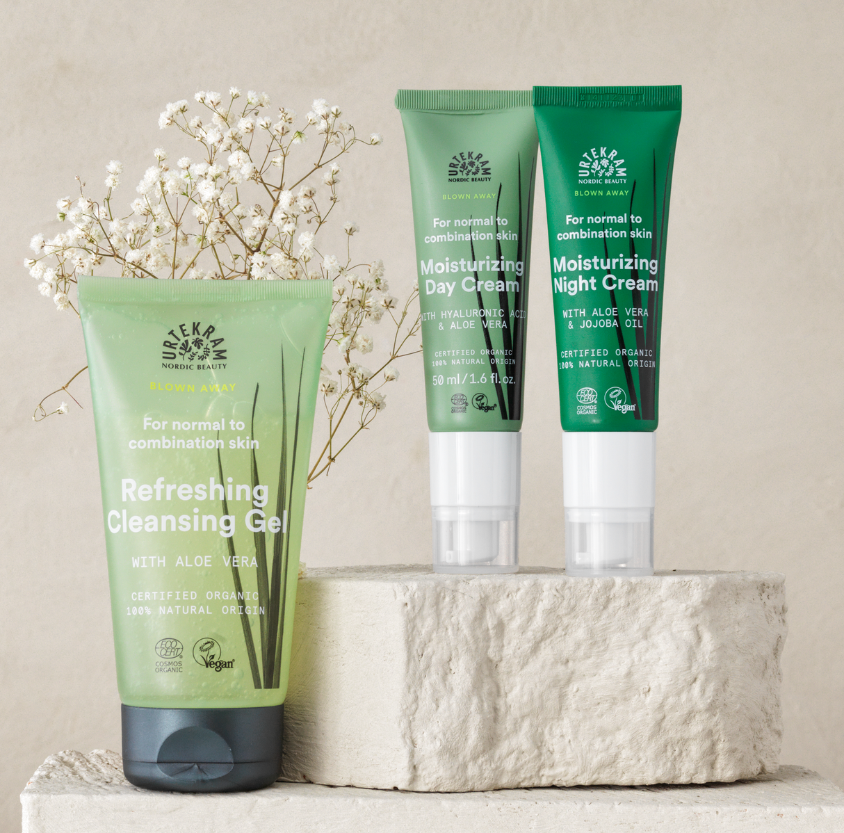 Urtekram Moisturizing Night Cream Blown Away | 50 ml fra Urtekram på Mecindo.dk