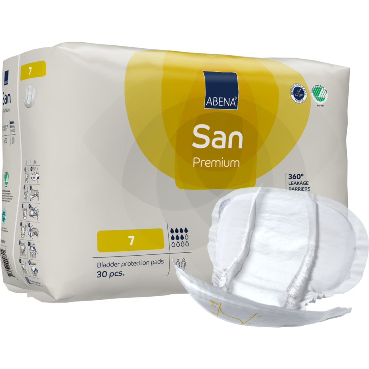 Abena San 7 | 30 stk fra Abena på Mecindo.dk