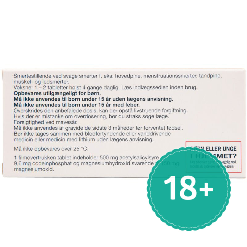 Takeda Kodimagnyl (Ikke-stoppende) Dak | 10 Tabl. fra Takeda på Mecindo.dk