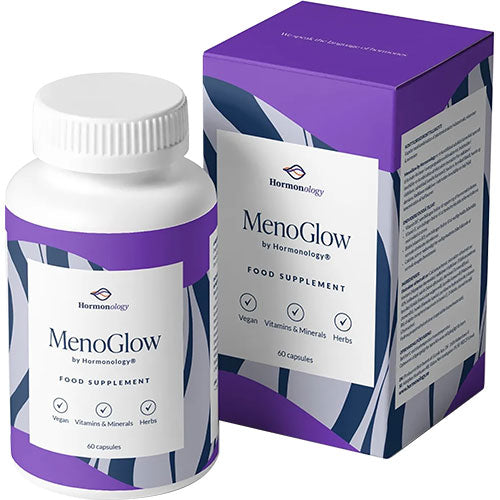 Hormonology Menoglow Overgangsalder | 60 kapsler fra Hormonology på Mecindo.dk