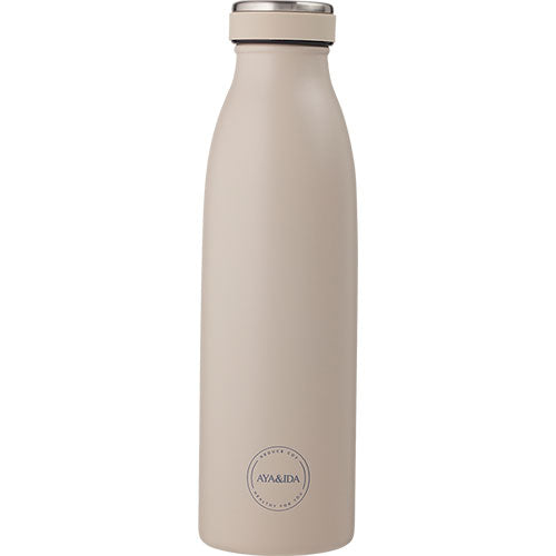 AYA&IDA Drinking Bottle 500ml | Cream Beige fra AYA&IDA på Mecindo.dk