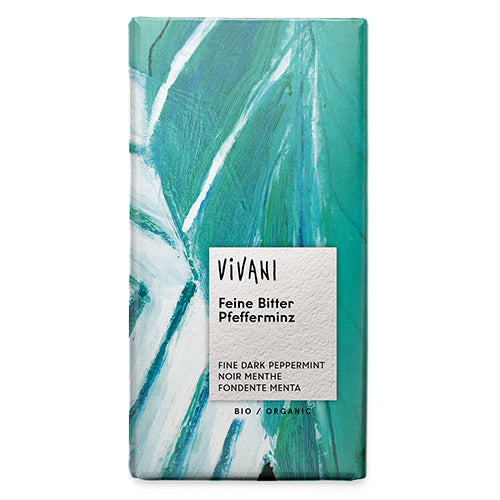 Vivani Pebermynte Chokolade Økologisk | 100 gr fra Vivani på Mecindo.dk