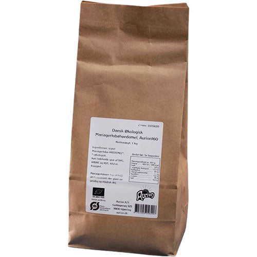 Aurion Mariagertobahvedemel, Sigtet Økologisk | 1 kg fra Aurion på Mecindo.dk