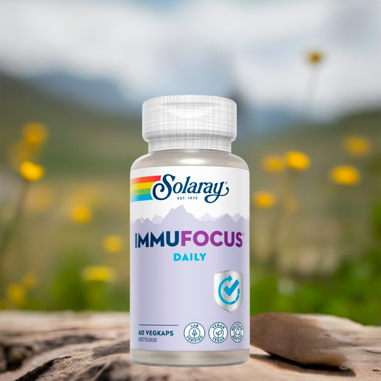 Solaray Immufocus Daily | 60 kapsler fra Solaray på Mecindo.dk