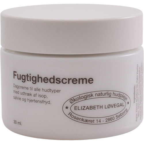 Elizabeth Løvegal Fugtighedscreme | 30 ml fra Elizabeth Løvegal på Mecindo.dk