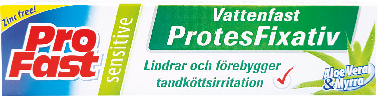 Ekulf Sensitive Protesefixativ | 40 gr fra Ekulf på Mecindo.dk