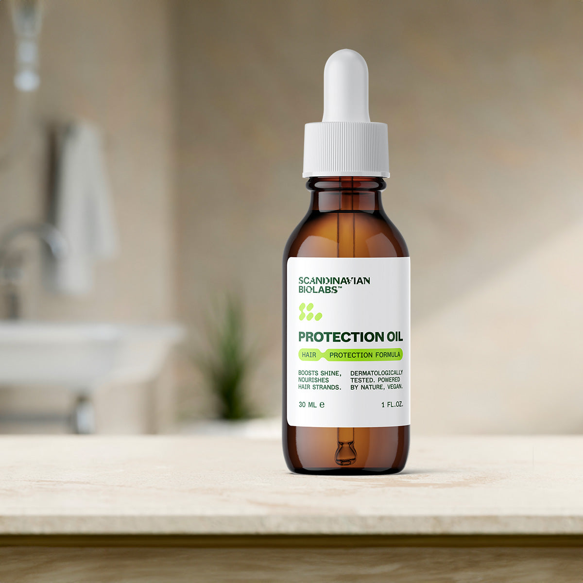 Scandinavian Biolabs Hair Protection Oil | 30 ml fra Scandinavian Biolabs på Mecindo.dk