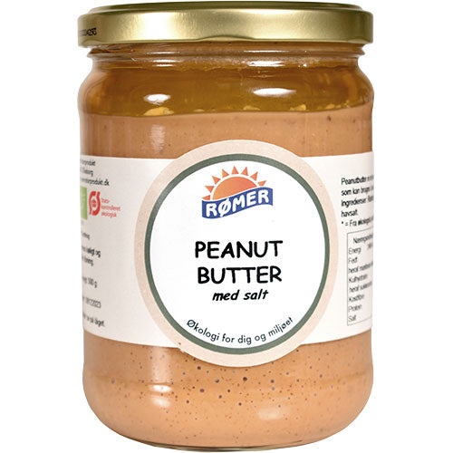 Rømer Peanut Butter Økologisk | 500 gr fra Rømer på Mecindo.dk