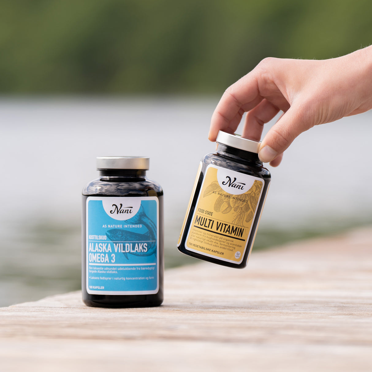 Nani Multivitamin Food State | 150 kapsler fra Nani på Mecindo.dk