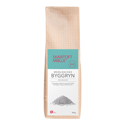 Skærtoft mølle Byggryn Valsede Økologisk | 500 gr fra Skærtoft mølle på Mecindo.dk