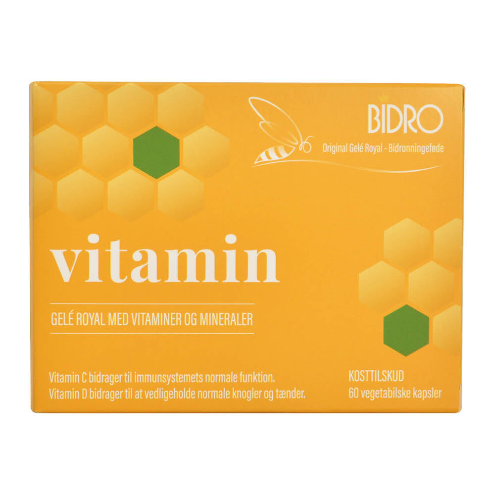 Bidro Vitamin | 60 kapsler