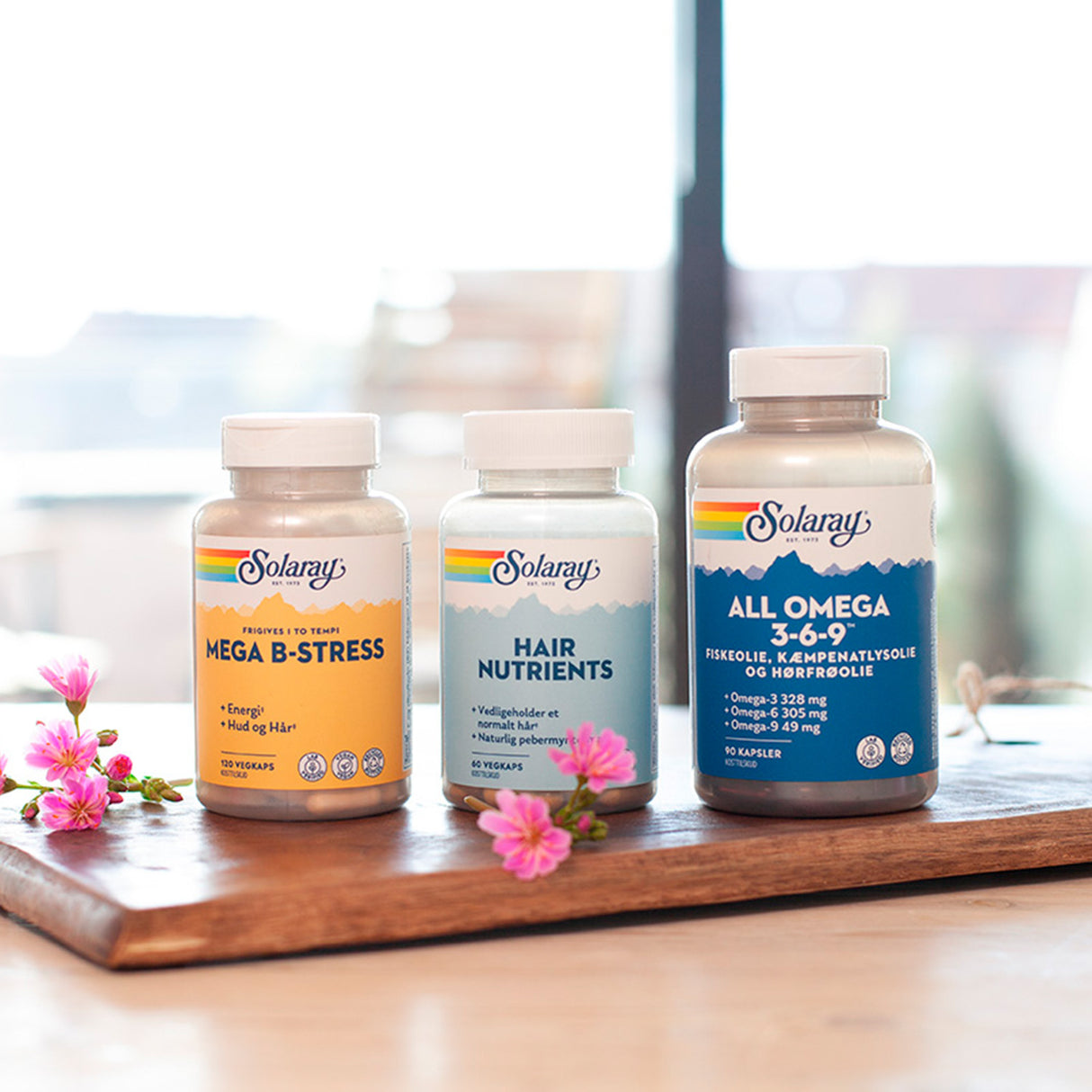 Solaray Hair Nutrients | 60 kapsler fra Solaray på Mecindo.dk