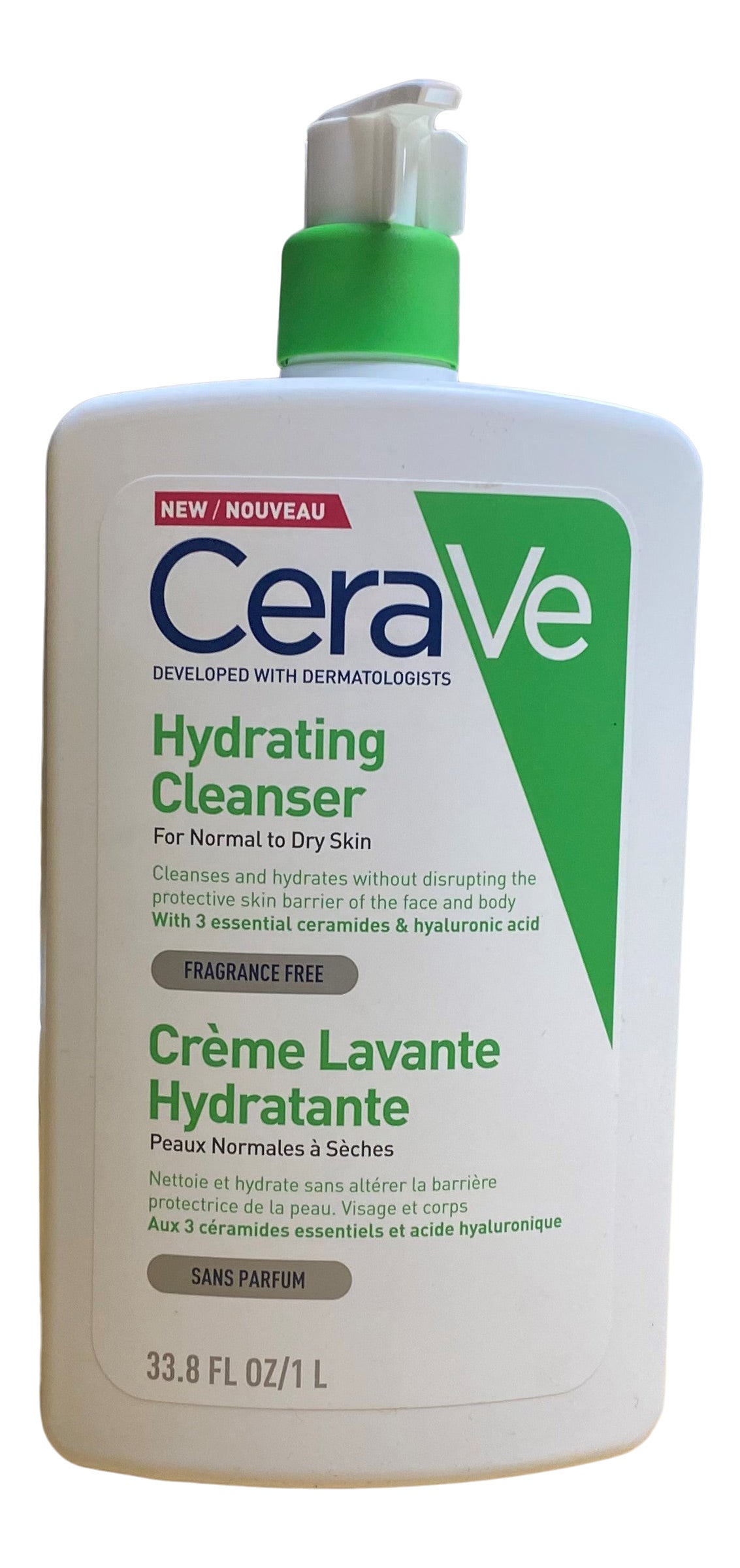 CeraVe Hydrating Cleanser | 1000 ml fra CeraVe på Mecindo.dk