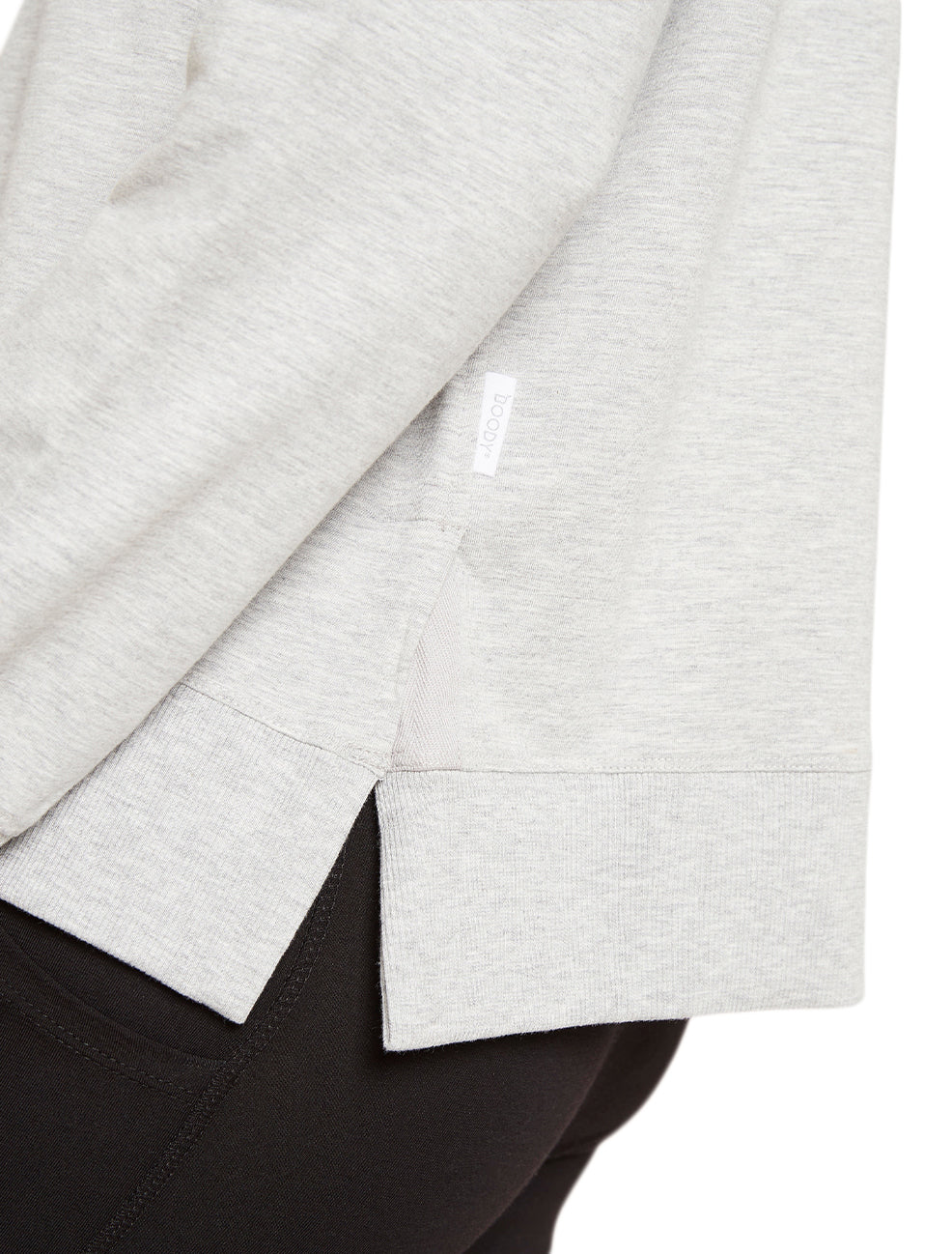 Boody Women´s Weekend Crew Pullover Grey Marl | Str. S fra Boody på Mecindo.dk