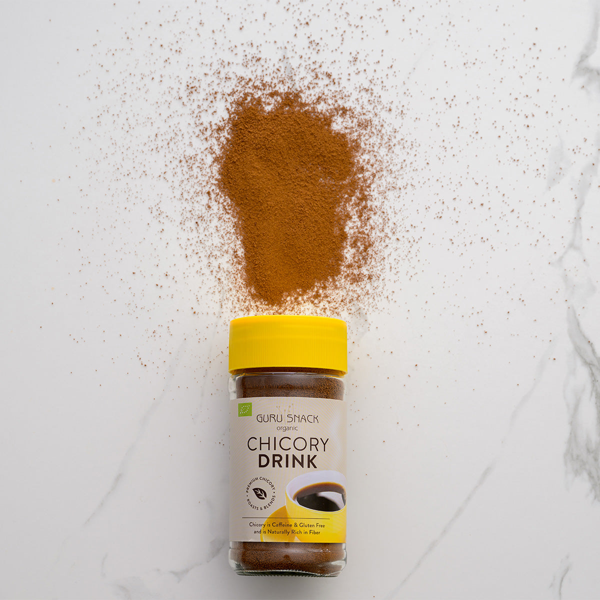 Guru Snack Instant Cikorie Drik Økologisk | 100 gr fra Guru Snack på Mecindo.dk
