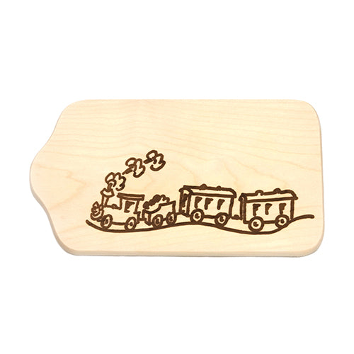 Biogan Lille Smørebræt M. Jernbanemotiv fra Biogan på Mecindo.dk