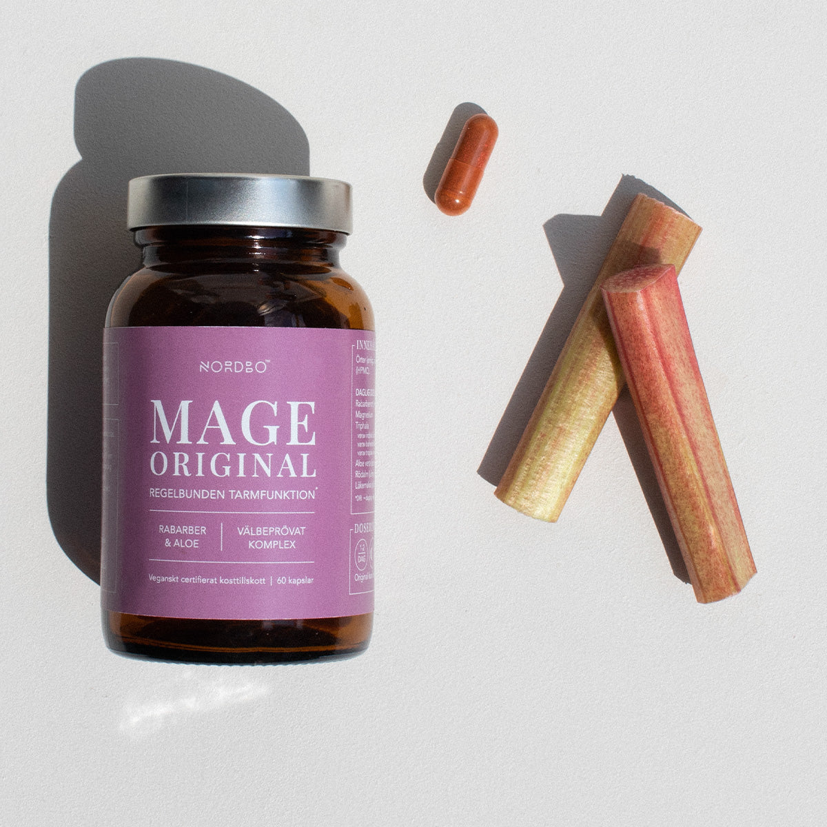 NORDBO Mage | 120 kapsler fra NORDBO på Mecindo.dk