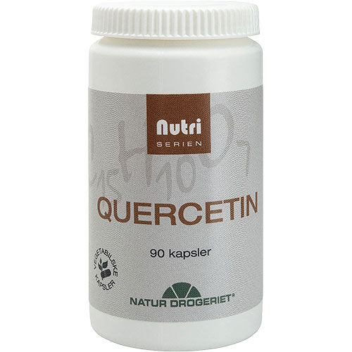 Nutri Serien Quercetin Kapsler | 90 kapsler fra Nutri Serien på Mecindo.dk