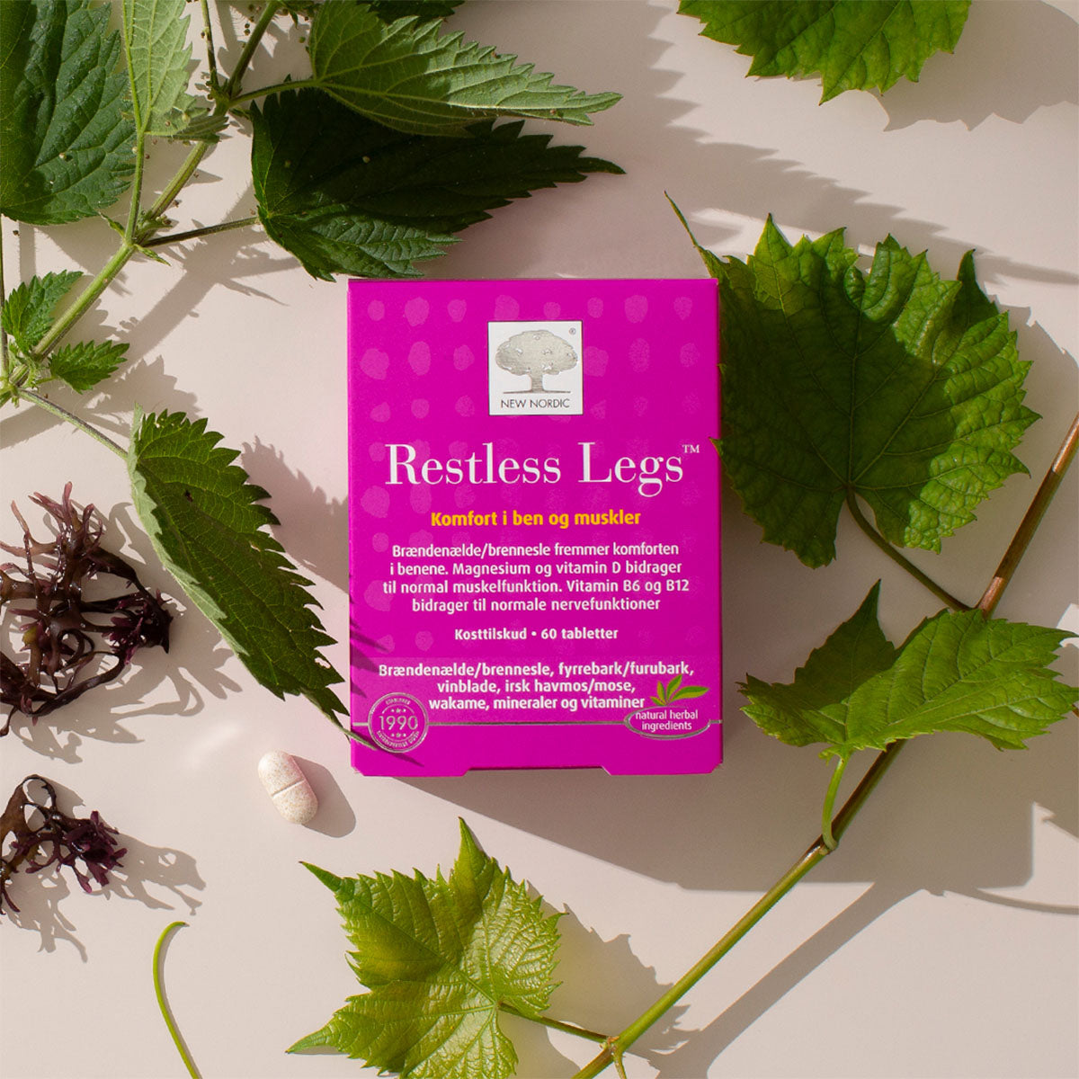 New Nordic Restless Legs | 60 Tabl. fra New Nordic på Mecindo.dk