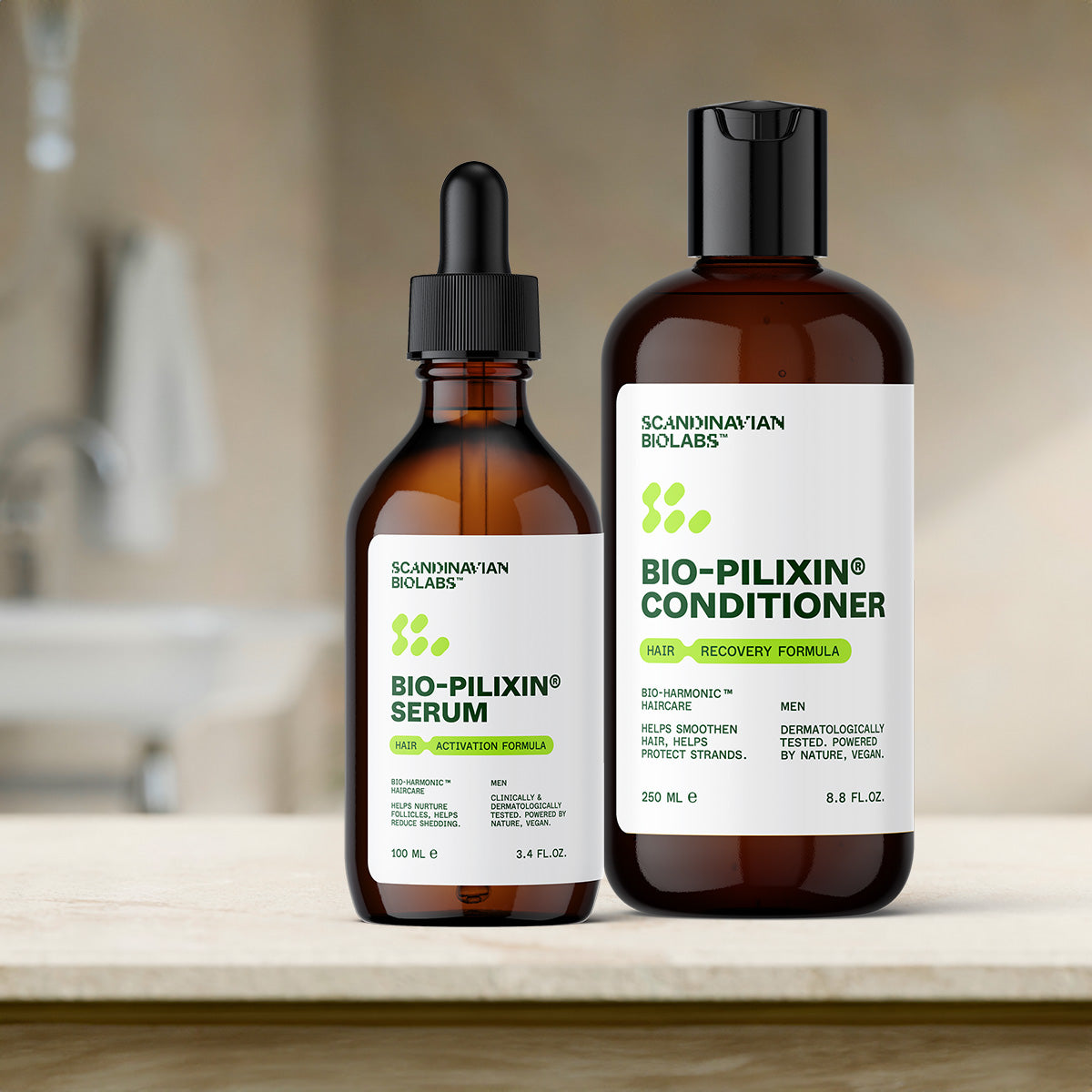 Scandinavian Biolabs Bio-pilixin Serum+ For Men | 100 ml fra Scandinavian Biolabs på Mecindo.dk