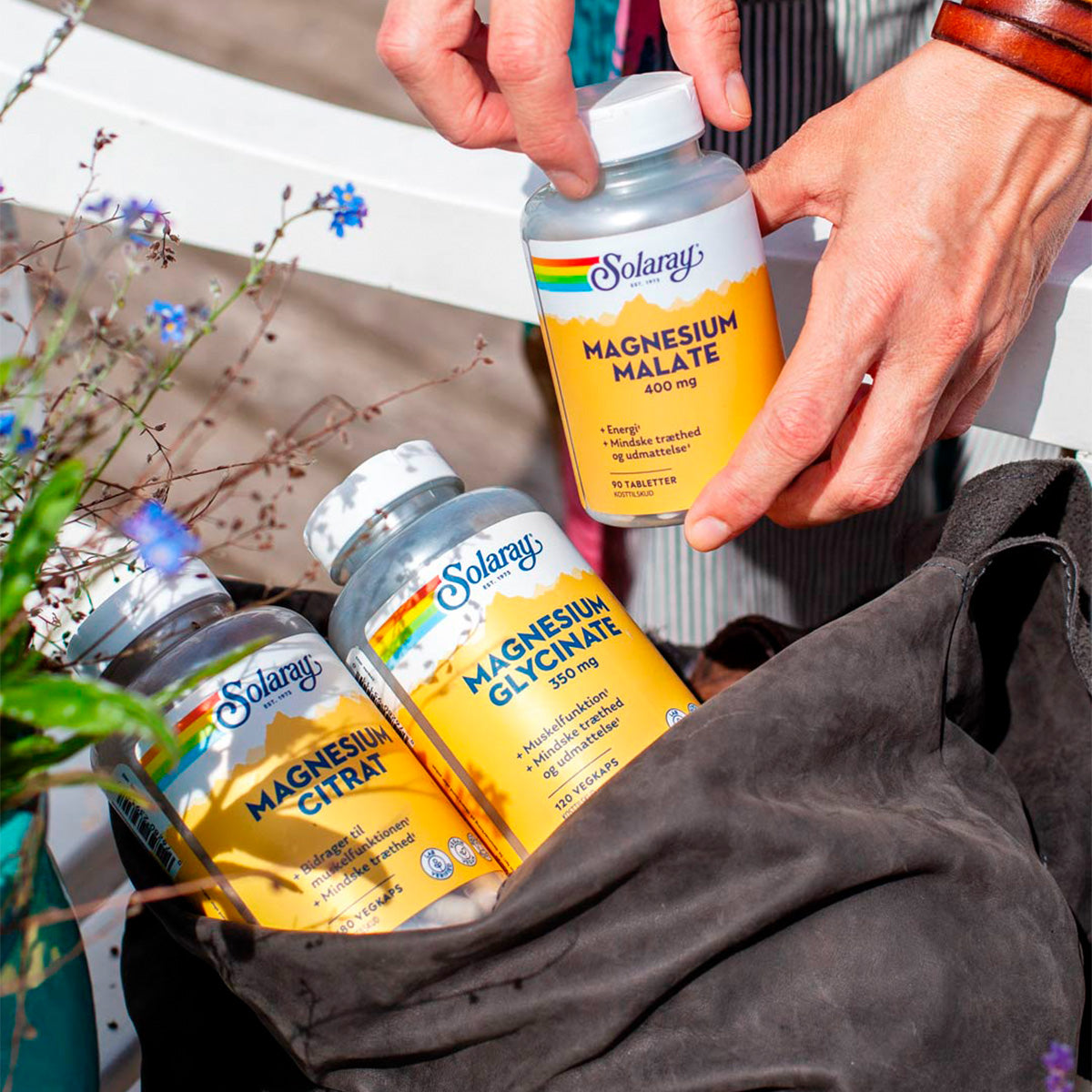 Solaray Magnesium Citrat | 270 kapsler fra Solaray på Mecindo.dk