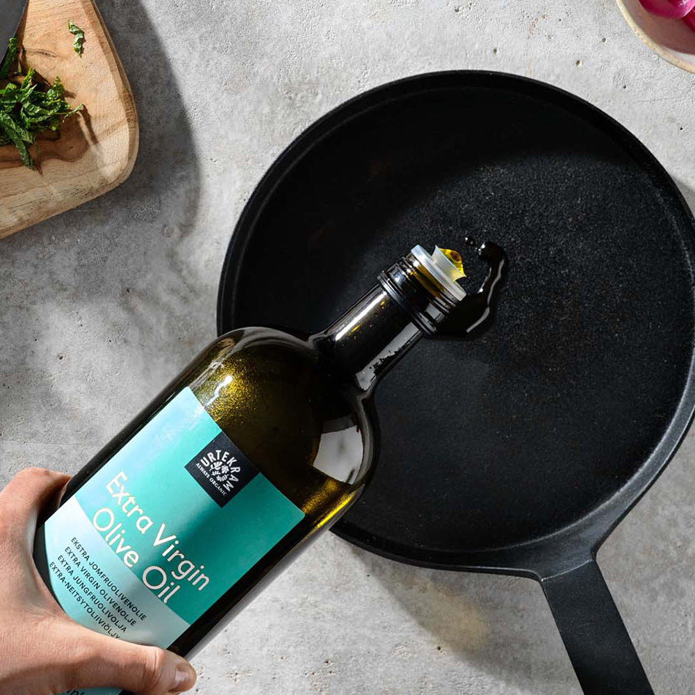 Urtekram Olivenolie Ekstra Jomfru Økologisk | 1 ltr fra Urtekram på Mecindo.dk