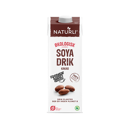 Naturli Sojadrik Kakao Økologisk | 1 ltr fra Naturli på Mecindo.dk